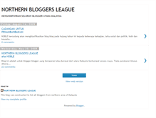 Tablet Screenshot of northernbloggersleague.blogspot.com