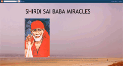 Desktop Screenshot of miraclesofshirdisaibaba.blogspot.com