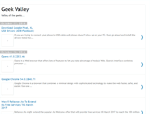 Tablet Screenshot of geekvalley.blogspot.com