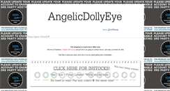 Desktop Screenshot of angelicdollyeye.blogspot.com