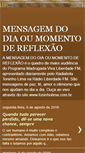 Mobile Screenshot of momentodereflexaoliberdadefm.blogspot.com
