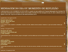 Tablet Screenshot of momentodereflexaoliberdadefm.blogspot.com