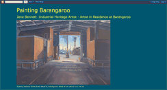 Desktop Screenshot of barangarooartist.blogspot.com