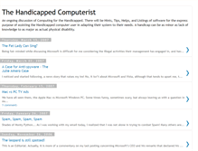Tablet Screenshot of handicomp.blogspot.com