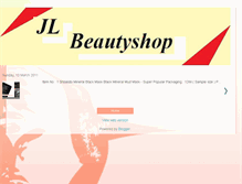 Tablet Screenshot of jl-beautyshopskin.blogspot.com