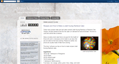 Desktop Screenshot of momsbabiesarticles.blogspot.com