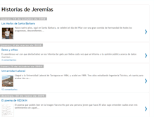 Tablet Screenshot of historiasdejeremias.blogspot.com