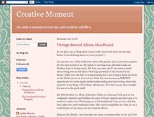 Tablet Screenshot of creativemomentbyleslie.blogspot.com