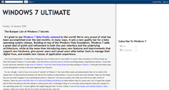 Desktop Screenshot of microsoftwindows7ultimate.blogspot.com