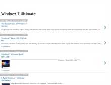 Tablet Screenshot of microsoftwindows7ultimate.blogspot.com