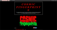 Desktop Screenshot of cosmicfingerprints.blogspot.com