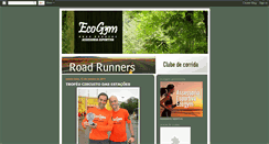 Desktop Screenshot of ecogymrunners.blogspot.com