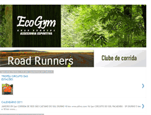 Tablet Screenshot of ecogymrunners.blogspot.com