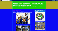 Desktop Screenshot of elabejarucodecazalla.blogspot.com