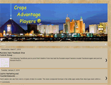 Tablet Screenshot of crapsadvantageplayers.blogspot.com