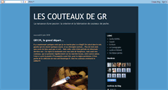 Desktop Screenshot of lescouteauxdegr.blogspot.com