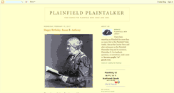 Desktop Screenshot of plaintalker.blogspot.com