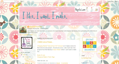 Desktop Screenshot of likewantmake.blogspot.com