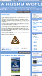 Mobile Screenshot of ahuskyworld.blogspot.com