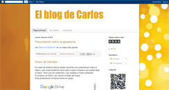 Desktop Screenshot of carlos10miblog.blogspot.com