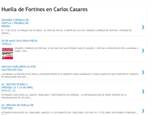 Tablet Screenshot of huelladefortines.blogspot.com