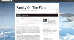 Desktop Screenshot of familyonthefield.blogspot.com