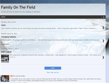 Tablet Screenshot of familyonthefield.blogspot.com