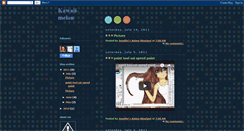 Desktop Screenshot of kawaii-melon.blogspot.com