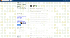 Desktop Screenshot of culturedmarblemolds.blogspot.com