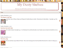 Tablet Screenshot of mydustyshelves.blogspot.com