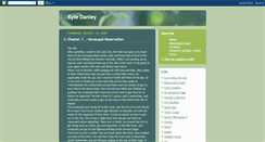 Desktop Screenshot of kyledanley.blogspot.com