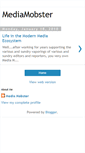 Mobile Screenshot of mediamobster.blogspot.com