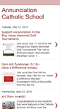 Mobile Screenshot of annunciationschooldenver.blogspot.com