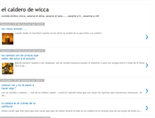 Tablet Screenshot of elcalderodewicca.blogspot.com