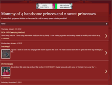 Tablet Screenshot of 4princes2princesses.blogspot.com