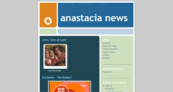 Desktop Screenshot of anastacianewsexclusive.blogspot.com