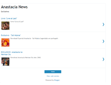 Tablet Screenshot of anastacianewsexclusive.blogspot.com