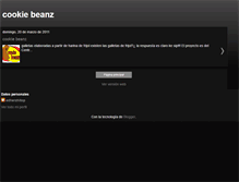 Tablet Screenshot of cookie-beanz.blogspot.com