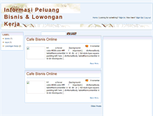 Tablet Screenshot of bisnisbandi.blogspot.com