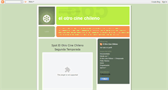 Desktop Screenshot of elotrocinechileno.blogspot.com