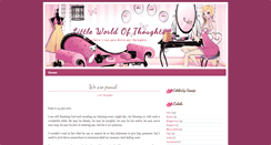 Desktop Screenshot of little-world-of-thoughts.blogspot.com