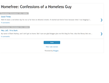 Tablet Screenshot of homefreehomelessguy.blogspot.com