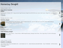 Tablet Screenshot of dengkilhomestay.blogspot.com