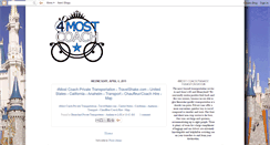 Desktop Screenshot of 4mostcoach.blogspot.com