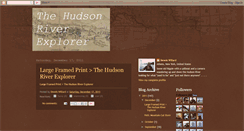 Desktop Screenshot of hudsonriverexplorer.blogspot.com