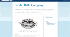 Desktop Screenshot of pacificriflecompany.blogspot.com