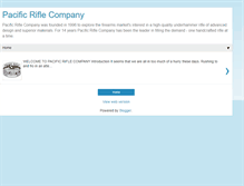 Tablet Screenshot of pacificriflecompany.blogspot.com