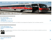 Tablet Screenshot of larutadelembargo.blogspot.com