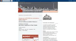 Desktop Screenshot of comissaodeurbanismo.blogspot.com