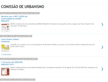 Tablet Screenshot of comissaodeurbanismo.blogspot.com